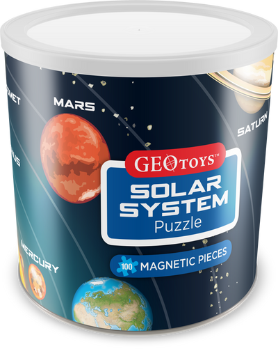 100 Piece Magnetic Puzzle - Solar System