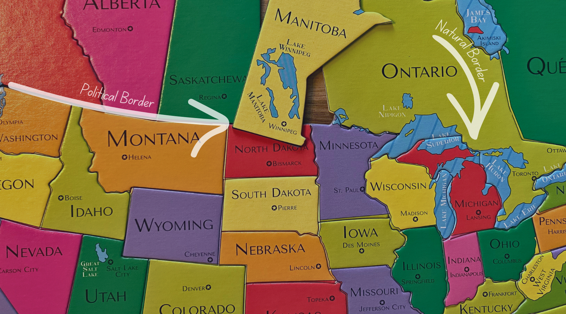 Types of Country and State Borders Explained for Kids and Parents