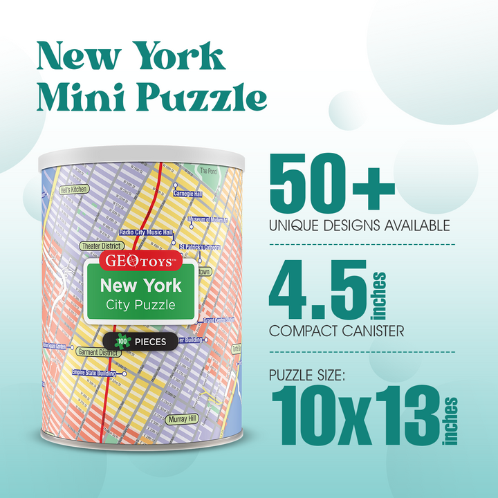 100-Piece Mini Puzzle - New York City