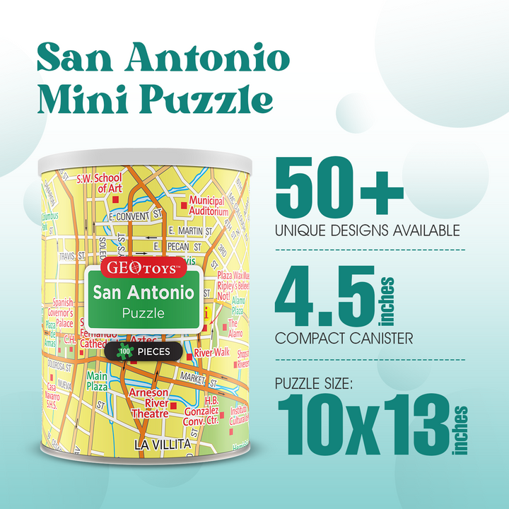 100-Piece Mini Puzzle - San Antonio