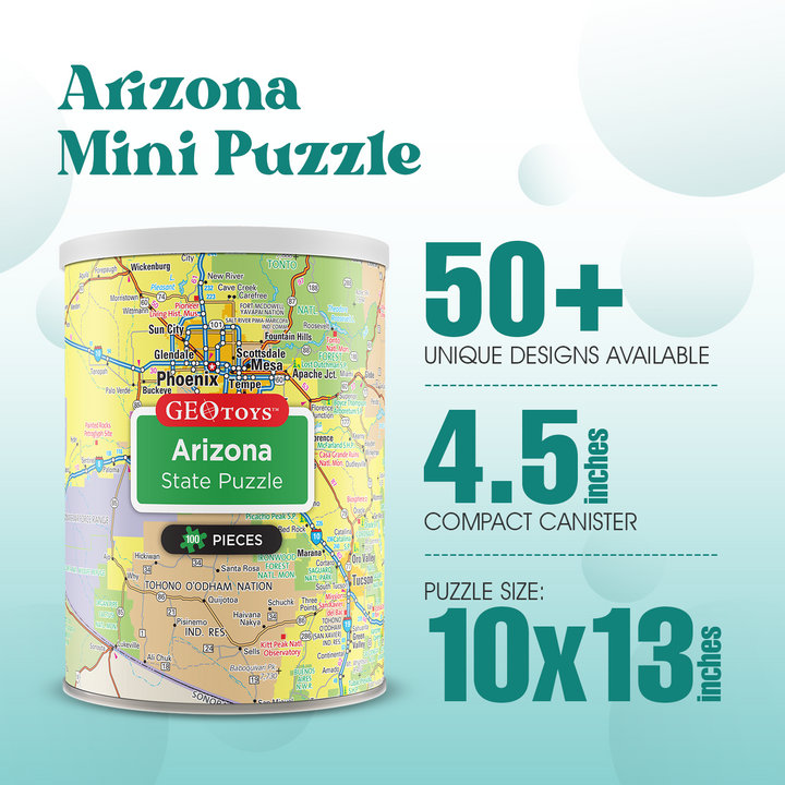 100-Piece Mini Puzzle - Arizona