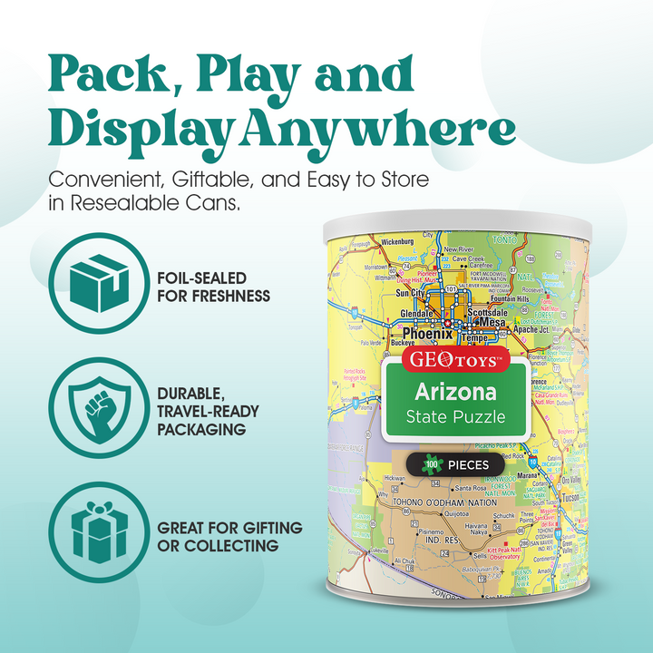 100-Piece Mini Puzzle - Arizona