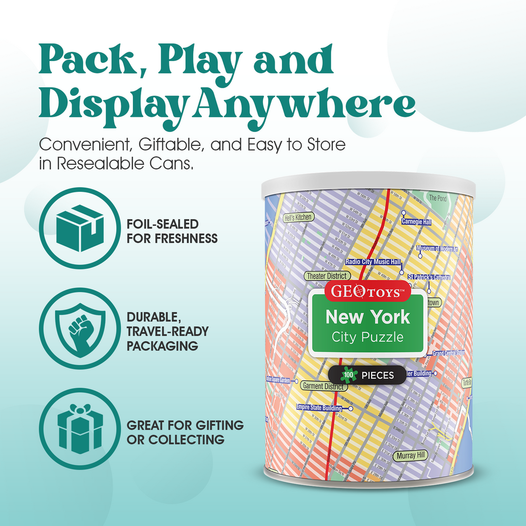 100-Piece Mini Puzzle - New York City