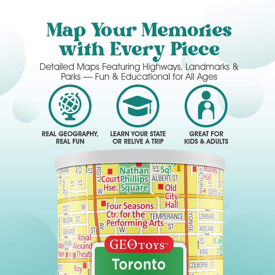 100-Piece Mini Puzzle - Toronto