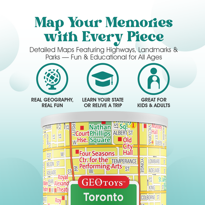 100-Piece Mini Puzzle - Toronto