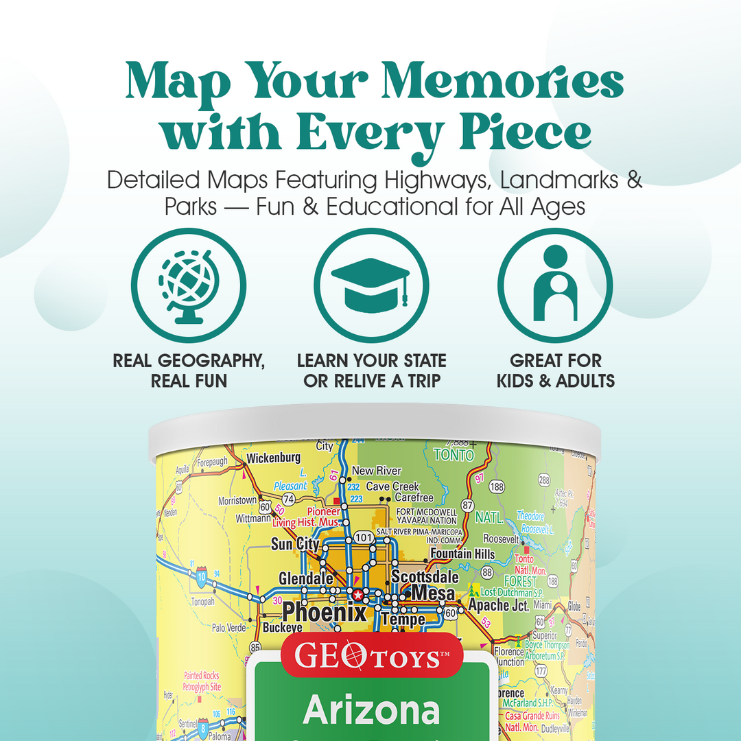 100-Piece Mini Puzzle - Arizona