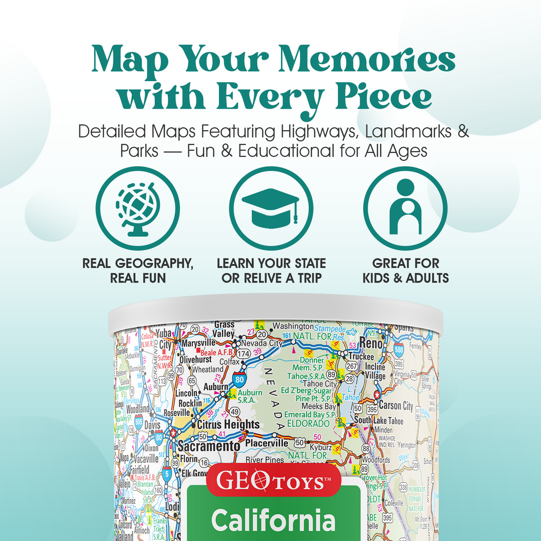 100-Piece Mini Puzzle - California