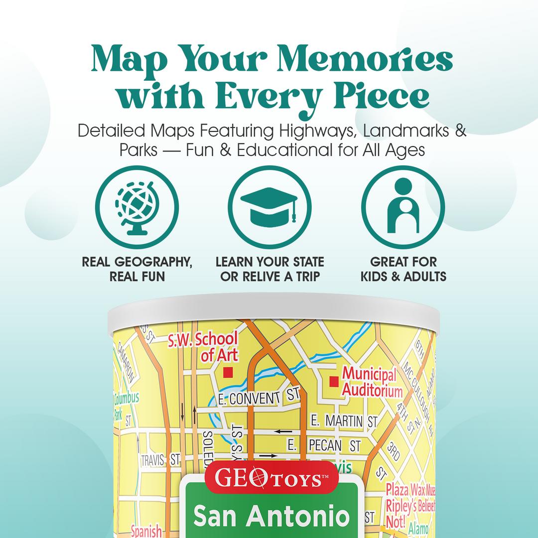 100-Piece Mini Puzzle - San Antonio