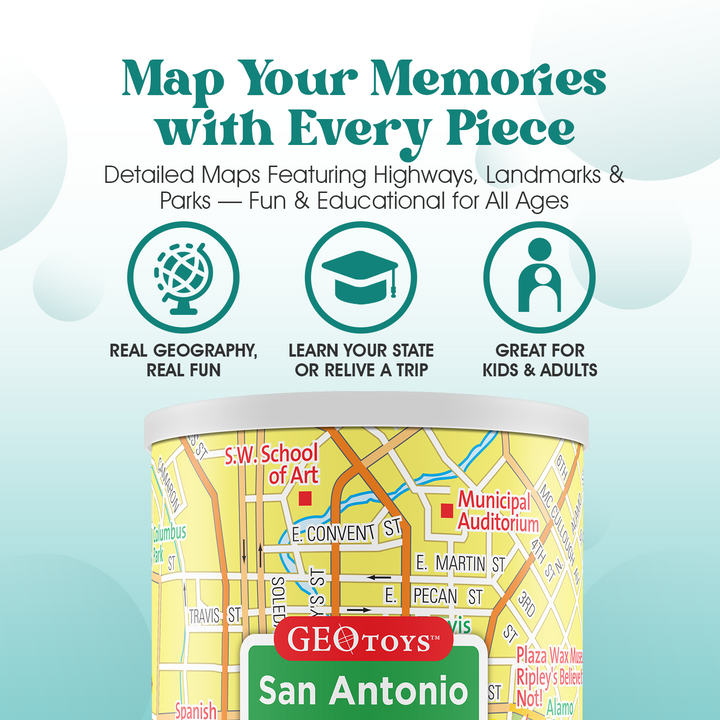 100-Piece Mini Puzzle - San Antonio