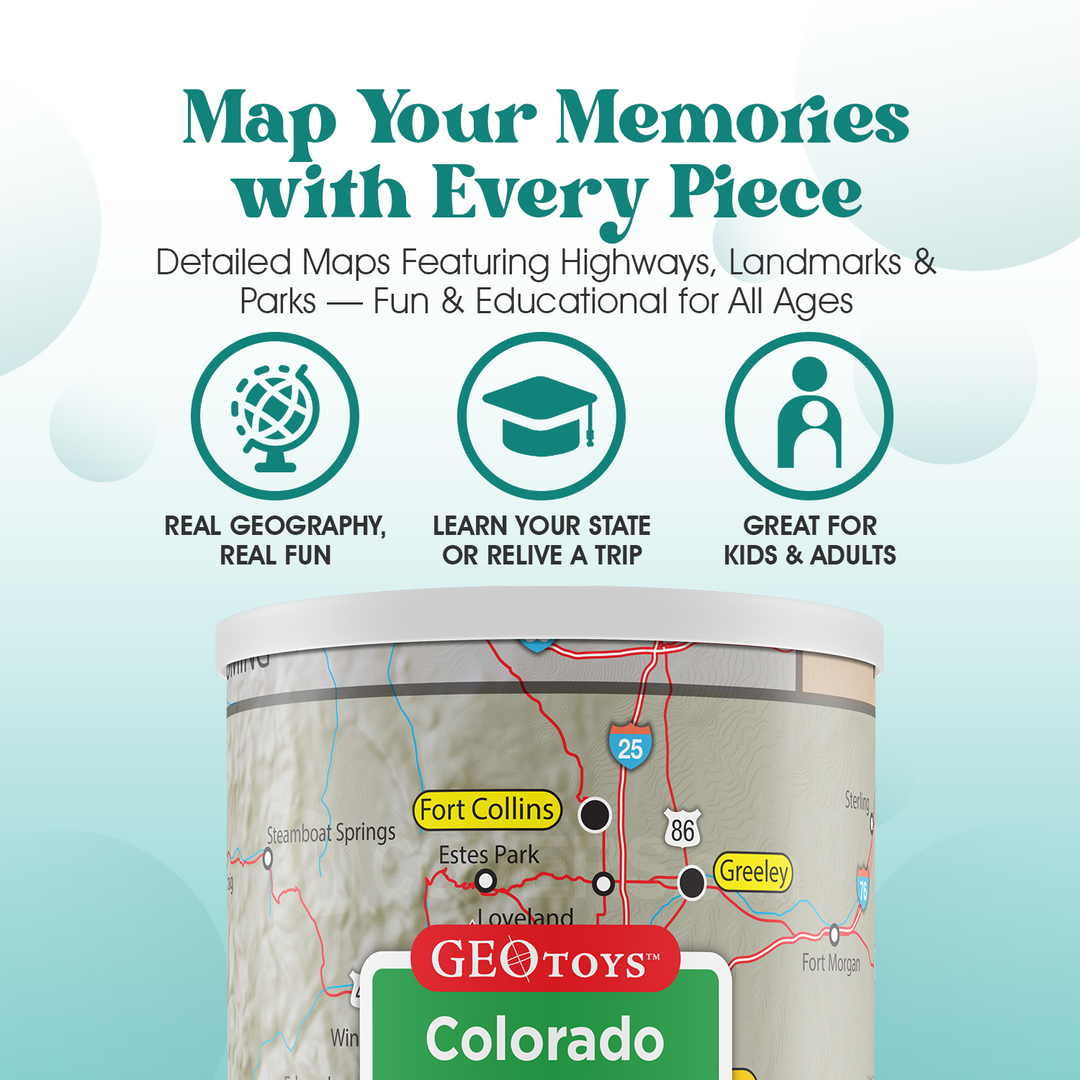 100-Piece Mini Puzzle - Colorado
