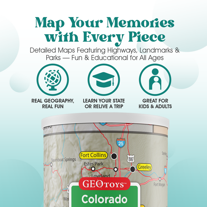 100-Piece Mini Puzzle - Colorado