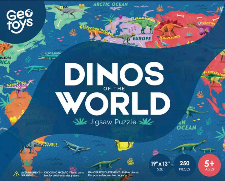 Dinos of the World Puzzle
