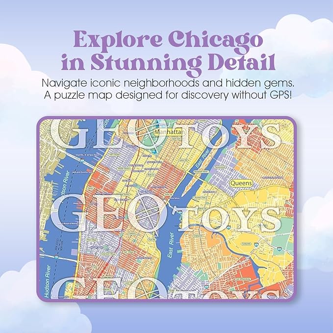 1000 Piece Metropuzzle - Chicago
