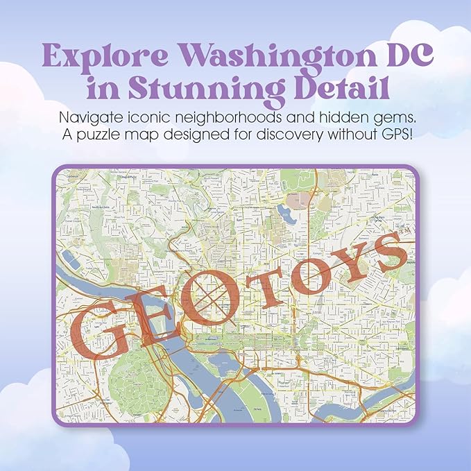1000 Piece Metropuzzle - Washington D.C.