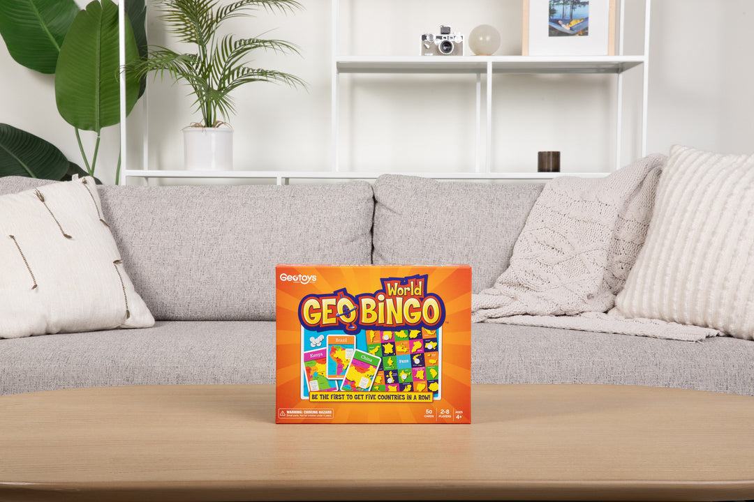 GeoBingo Bundle (Set of 2 Games - GeoBingo World and USA)