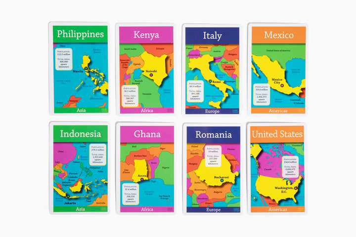 GeoBingo Bundle (Set of 2 Games - GeoBingo World and USA)