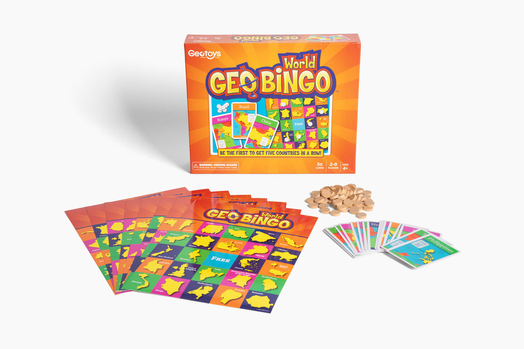 GeoBingo Bundle (Set of 2 Games - GeoBingo World and USA)