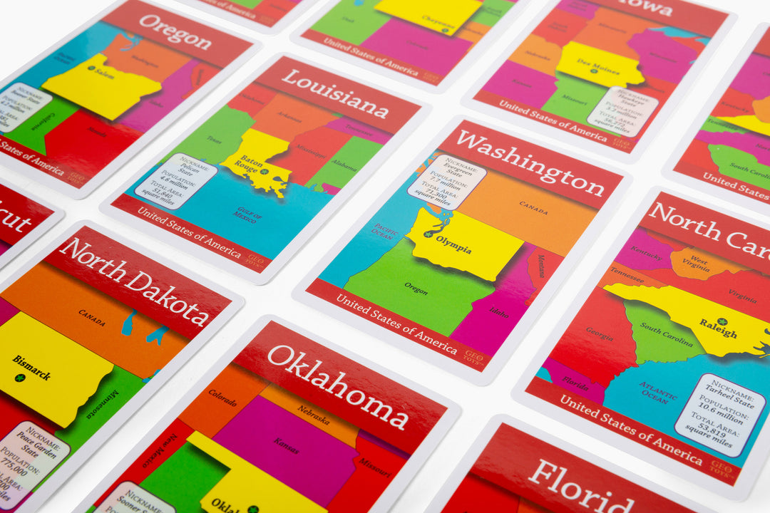 GeoBingo USA Board Game