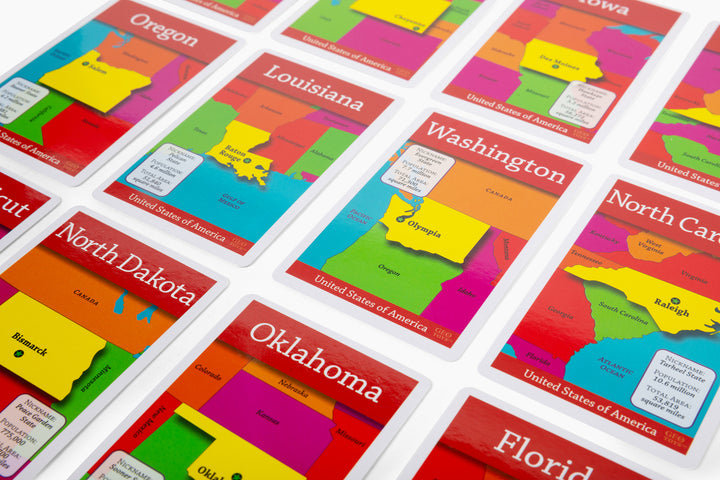 GeoBingo USA Board Game