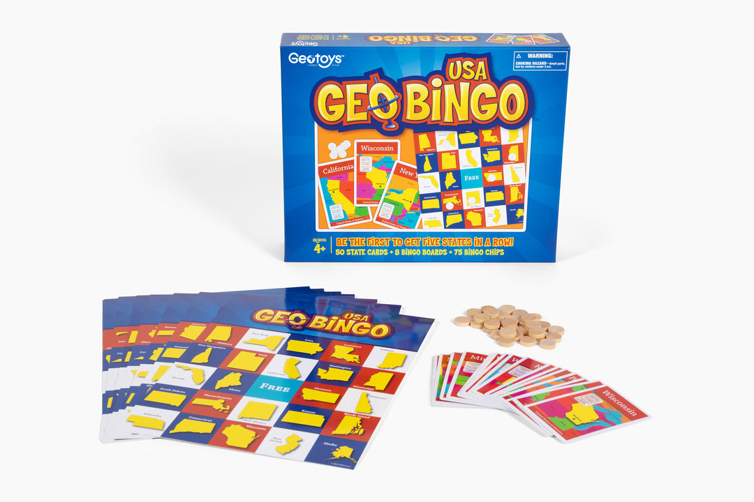 GeoBingo USA Board Game