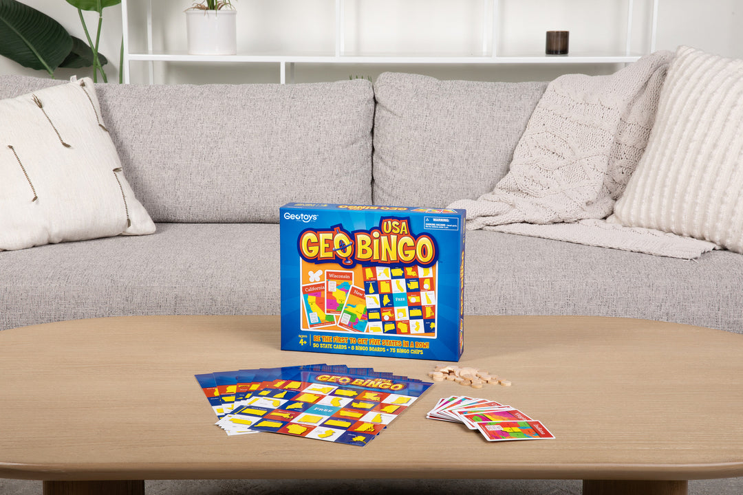 GeoBingo USA Board Game