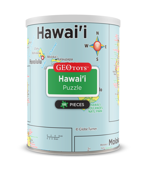 100-Piece Mini Puzzle - Hawaii