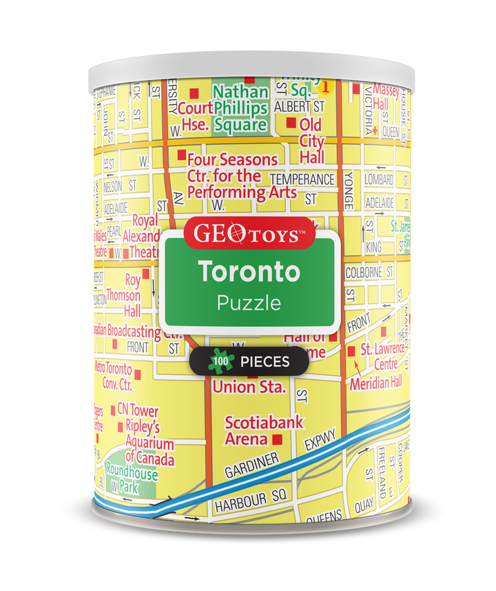 100-Piece Mini Puzzle - Toronto