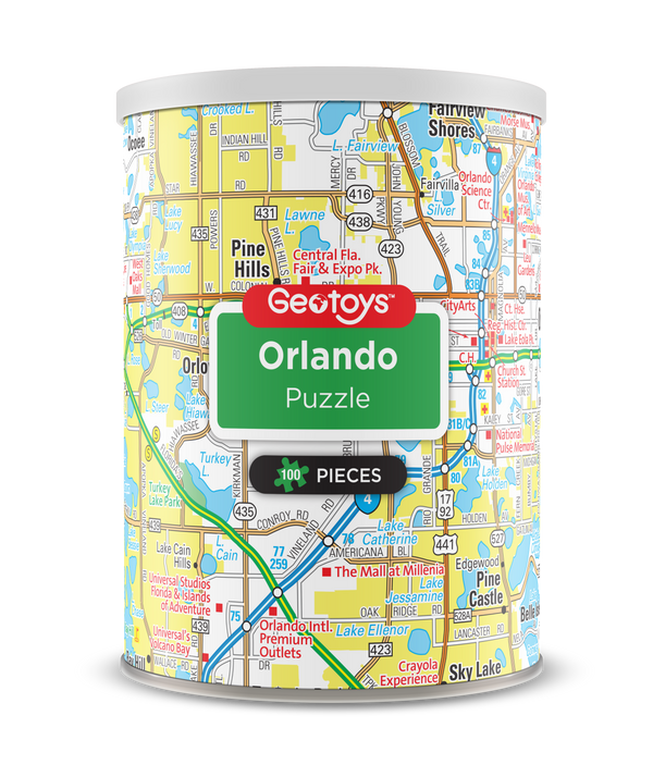 100-Piece Mini Puzzle - Orlando