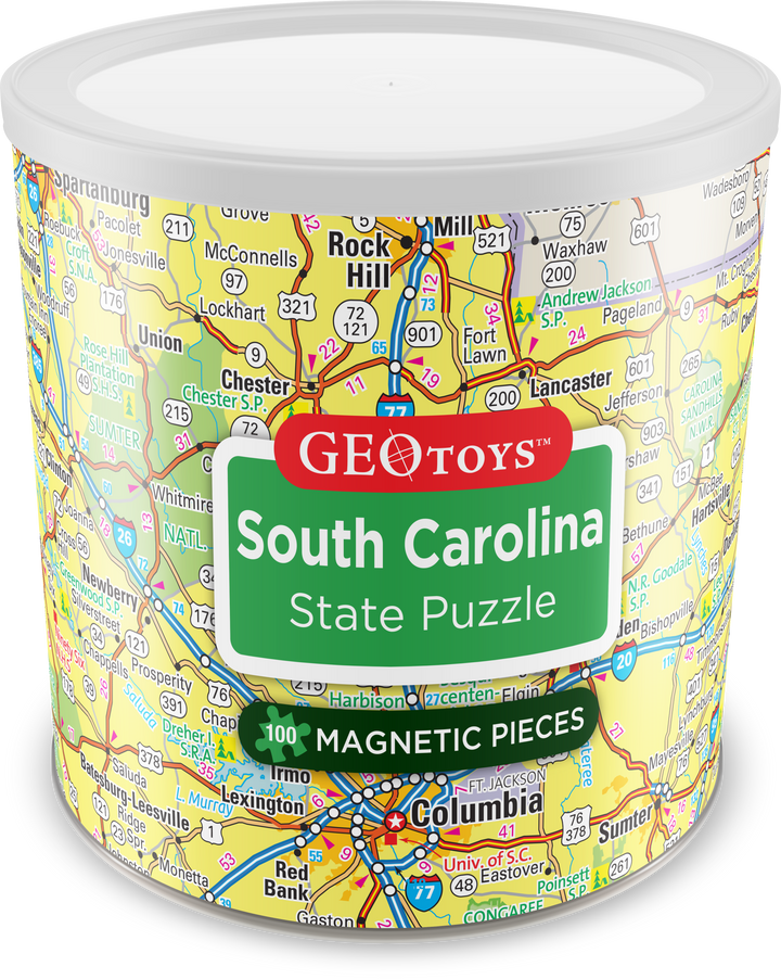Magnetic Puzzle South Carolina