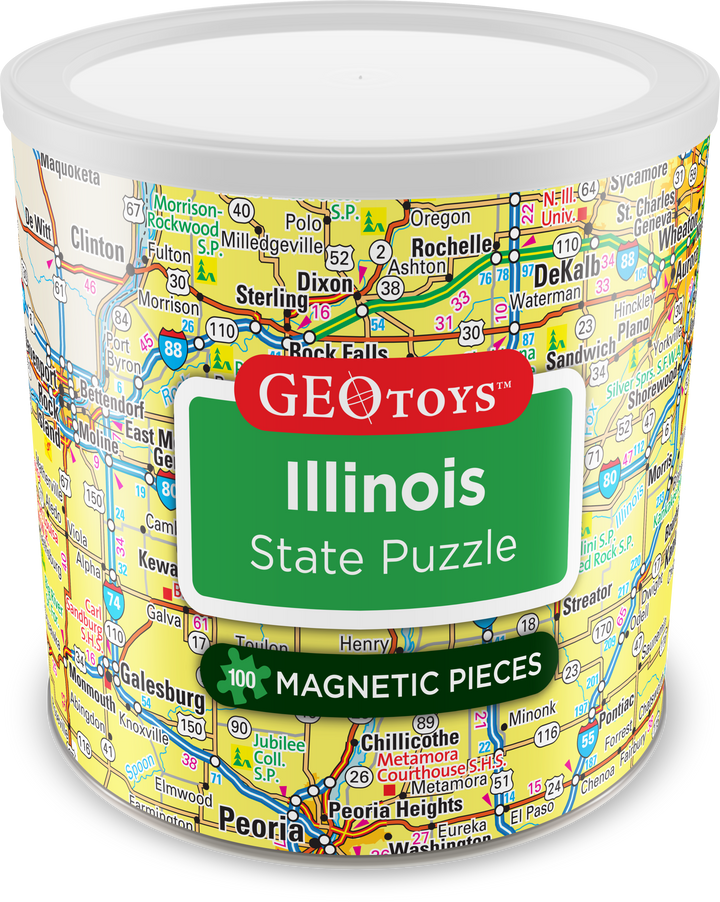 Magnetic Puzzle Illinois