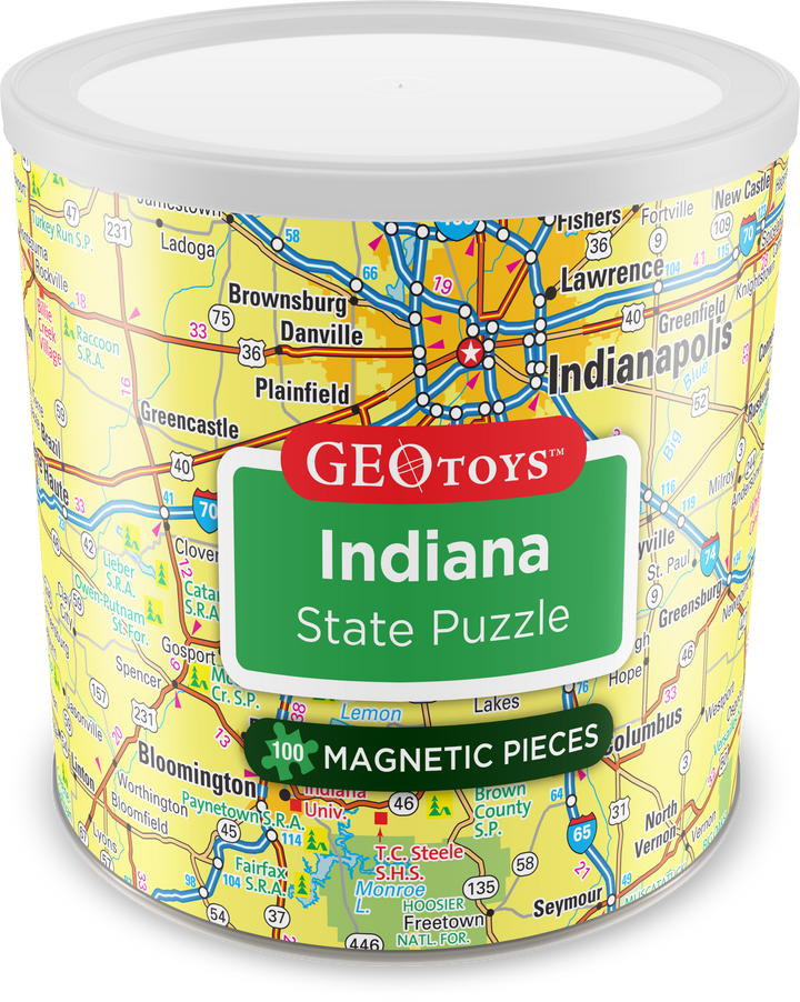 Magnetic Puzzle Indiana