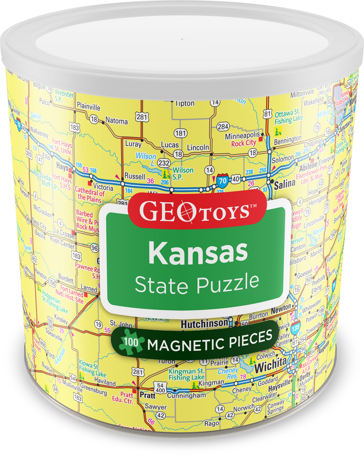 Magnetic Puzzle Kansas
