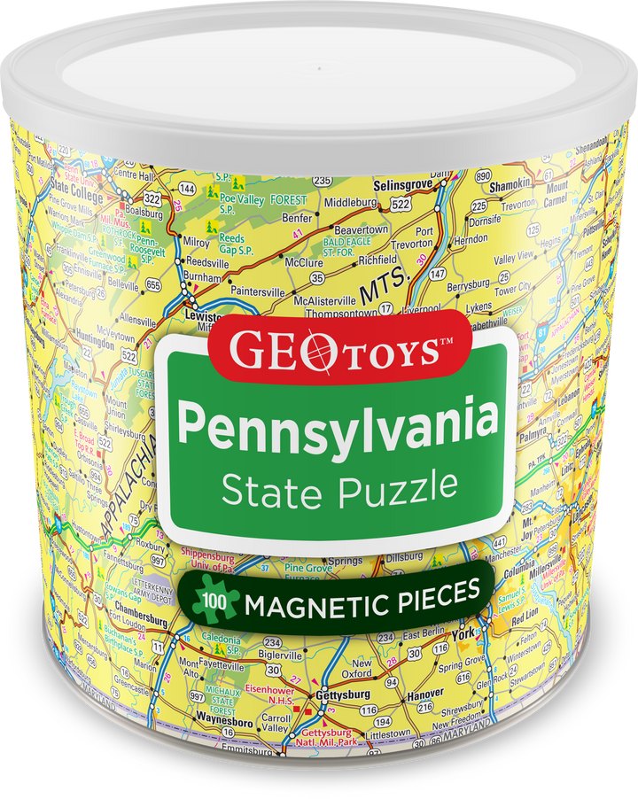 Magnetic Puzzle Pennsylvania