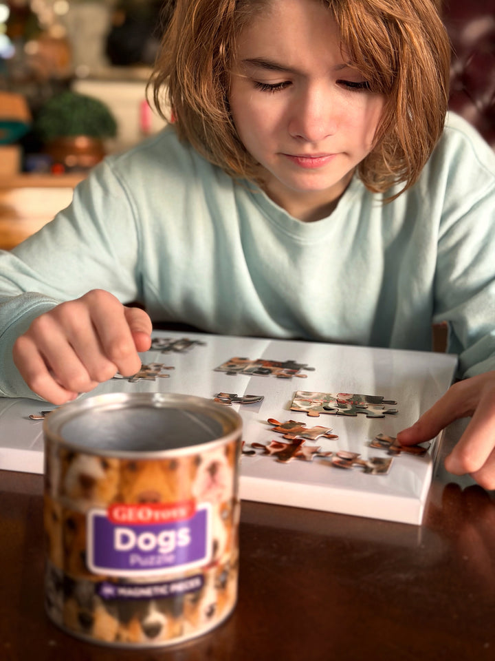 100-Piece Mini Puzzle - Dogs
