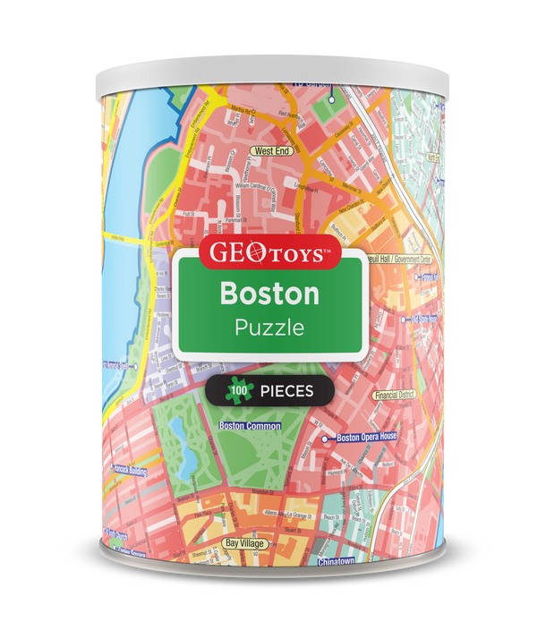 100-Piece Mini Puzzle - Boston