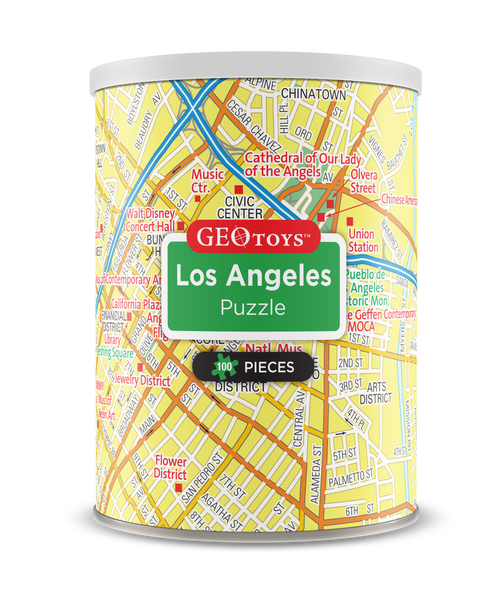 100-Piece Mini Puzzle - Los Angeles – Geotoys