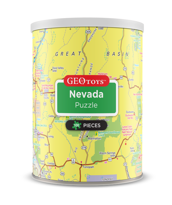 100-Piece Mini Puzzle - Nevada