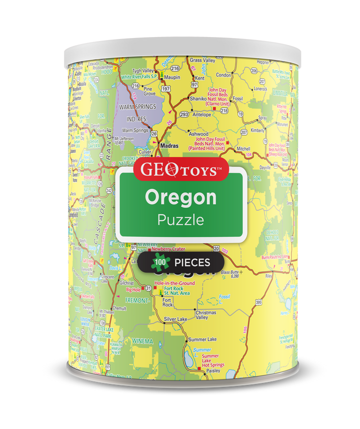 100-Piece Mini Puzzle - Oregon