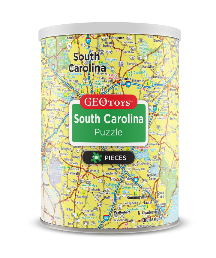 100-Piece Mini Puzzle - South Carolina