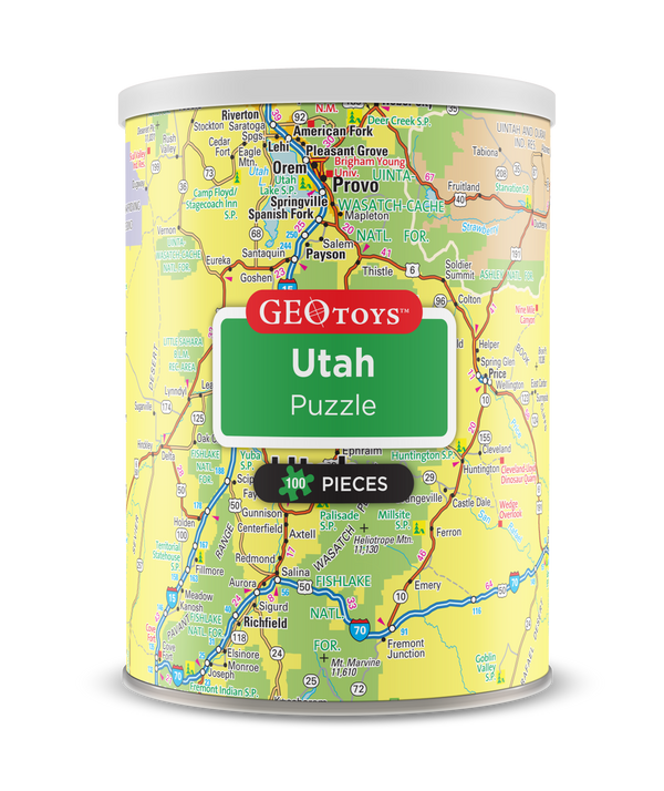 100-Piece Mini Puzzle - Utah