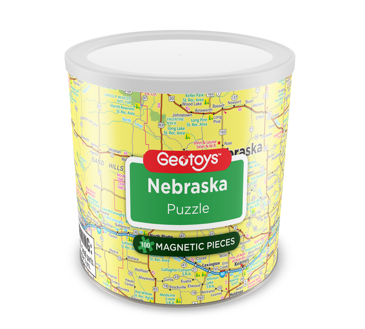 Magnetic Puzzle Nebraska