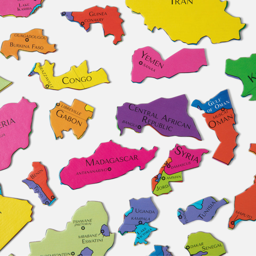 GeoPuzzle Africa and the Middle East, 65 Piece Geography Jigsaw Puzzle