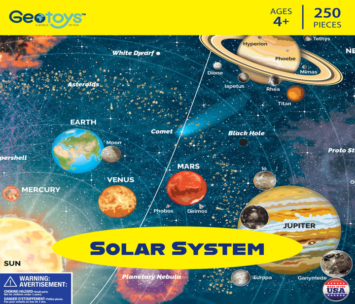 Solar System GeoPuzzle