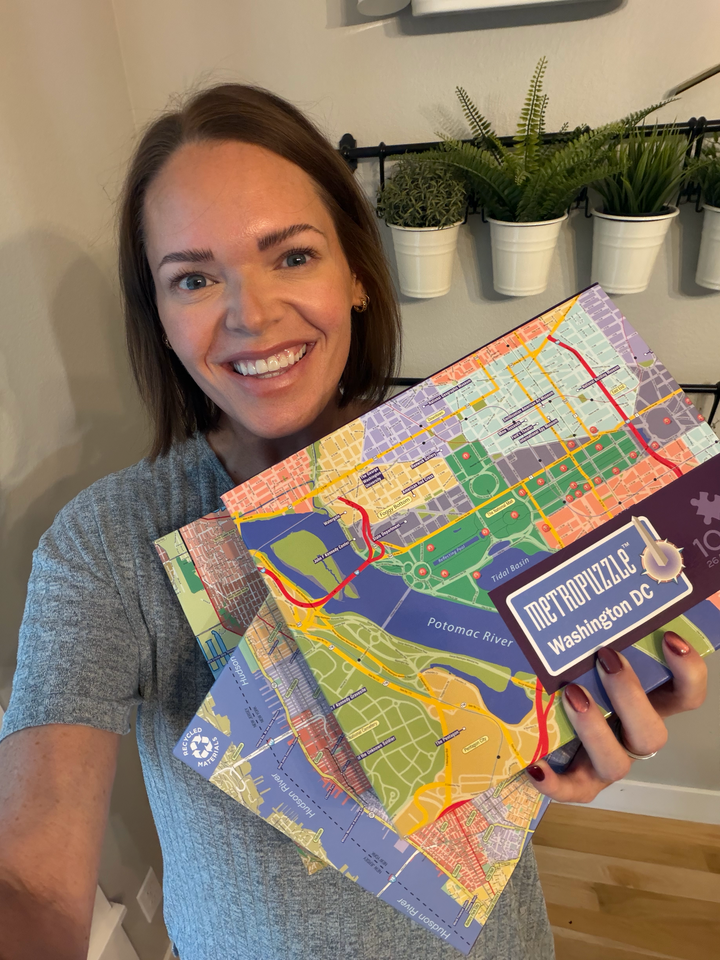 1000 Piece Metropuzzle - Seattle
