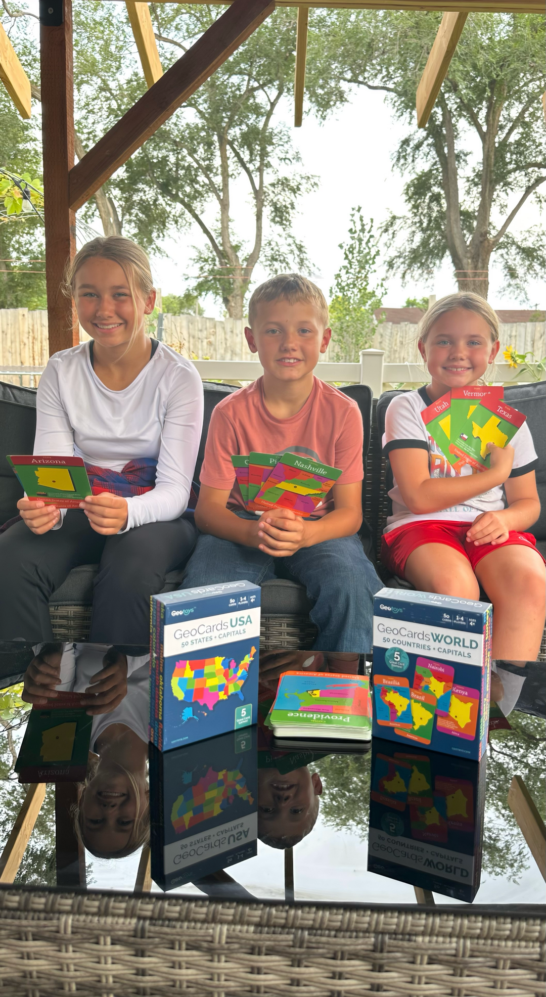GeoCards USA 5-in-1 Card Games