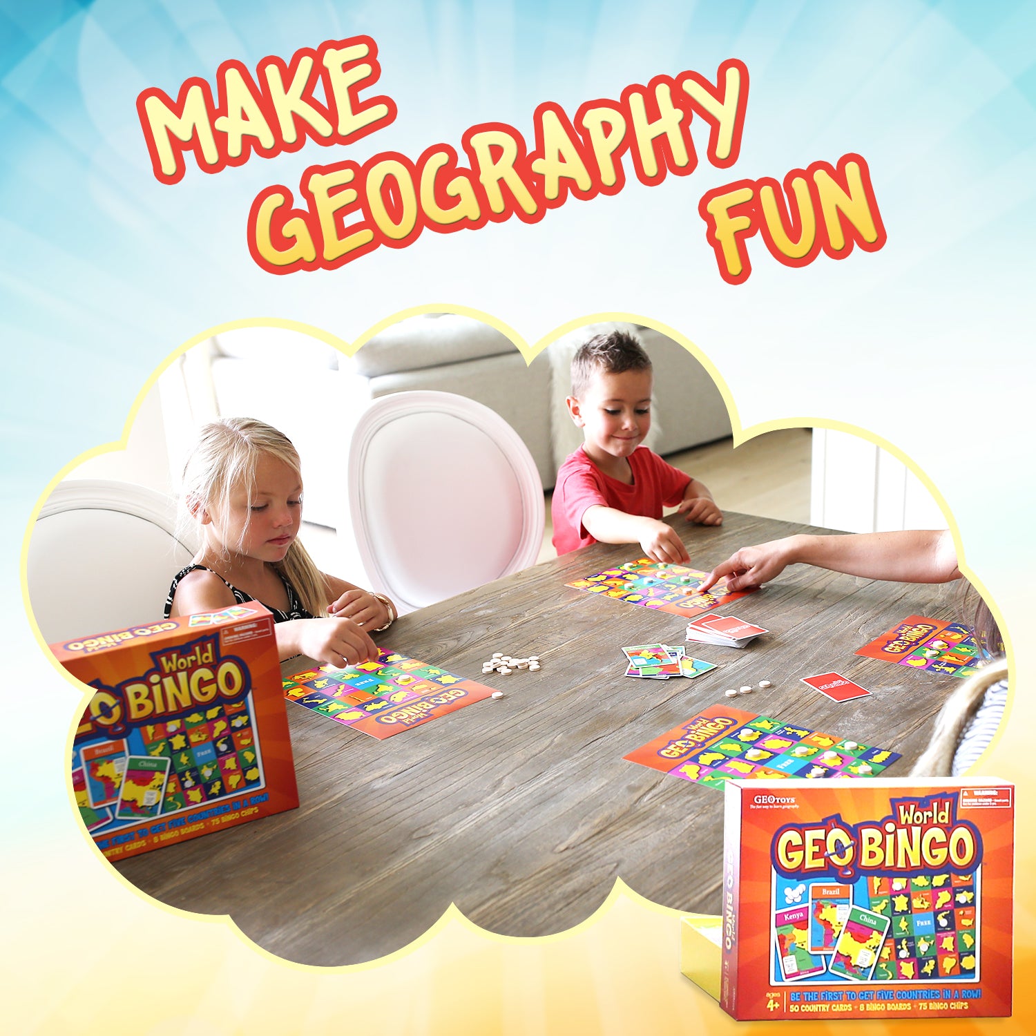 GeoBingo World Board Game – Geotoys